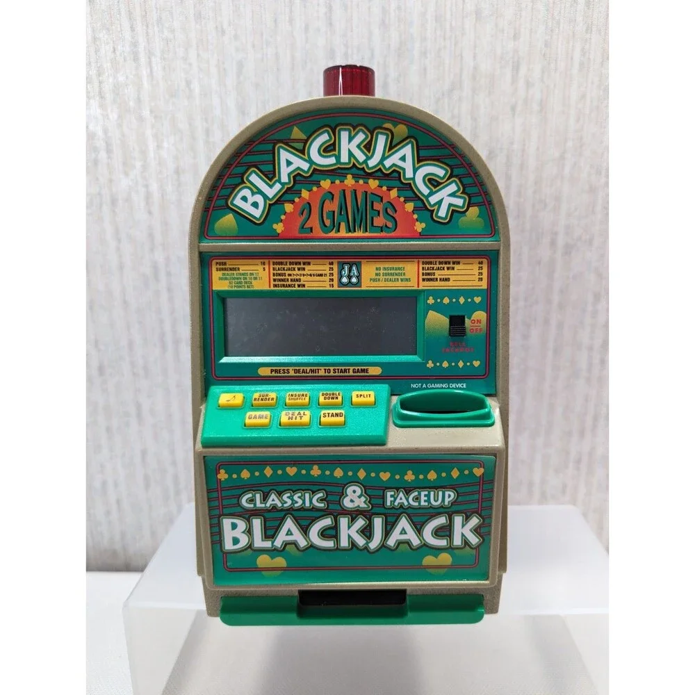 Radio Shack Electronic Blackjack Savings Bank